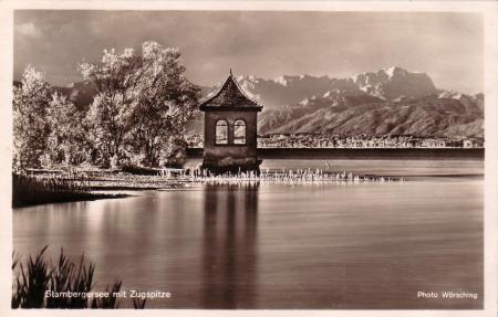 Starnbergersee mit Zugspitze Photo Worsching